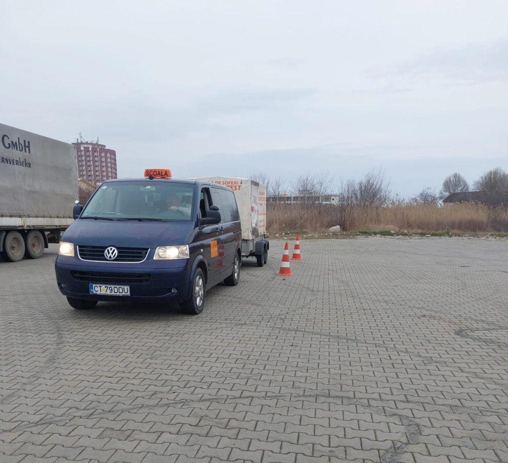 Remorcă categoria BE — Auto Euxin Constanța
