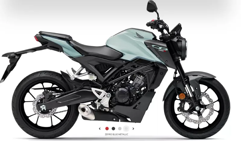 Honda CB125R verde, motocicletă pentru categoria A1