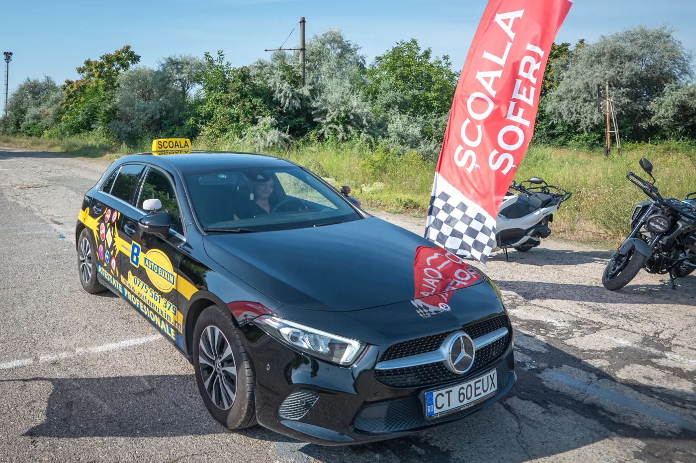 Mercedes categoria B — autoturism pregătire practică